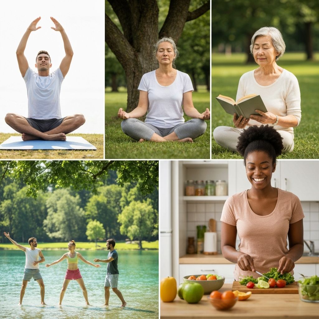 Szczęśliwe osoby w codziennych sytuacjach